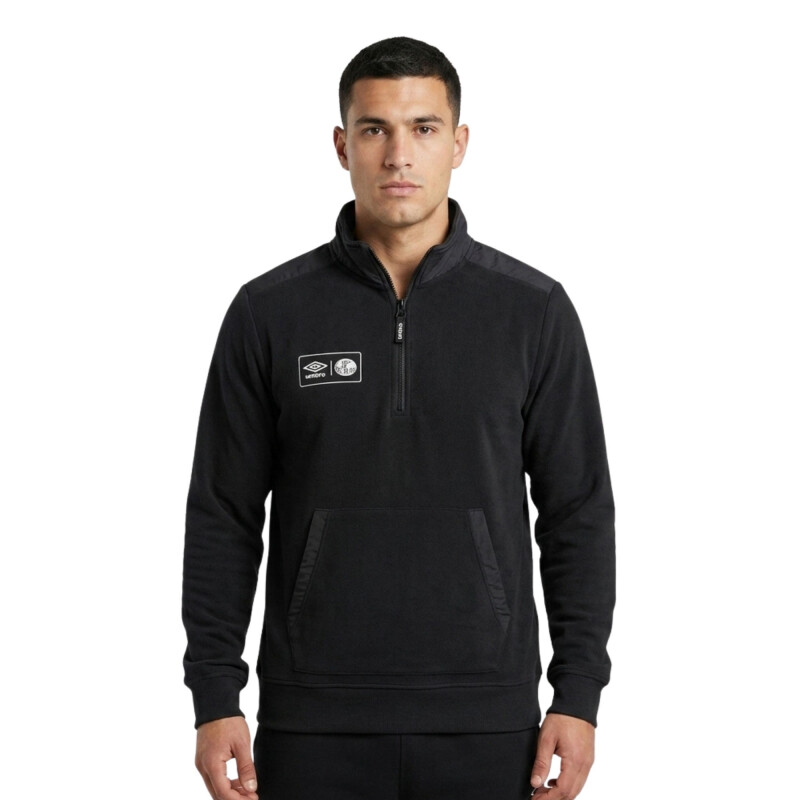 Buzo Umbro Medio Cierre District Hombre 20103715 Negro
