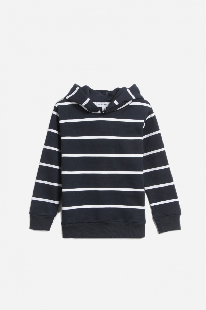 Buzo a rayas - Azul marino 