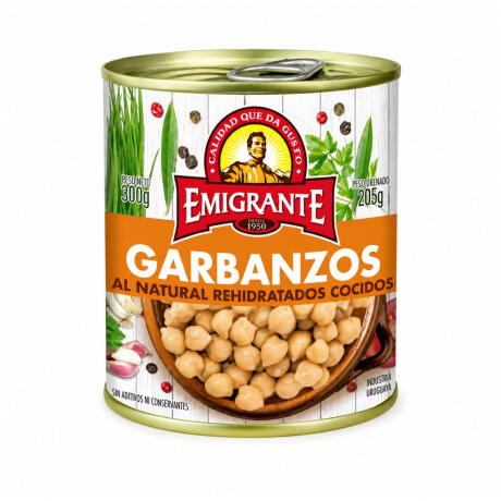 GARBANZOS LATA 300G EMIGRANTE GARBANZOS LATA 300G EMIGRANTE