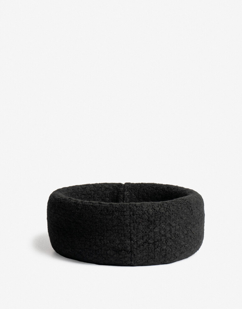 Cuellos Punto Liso Cuello Tejido - Negro