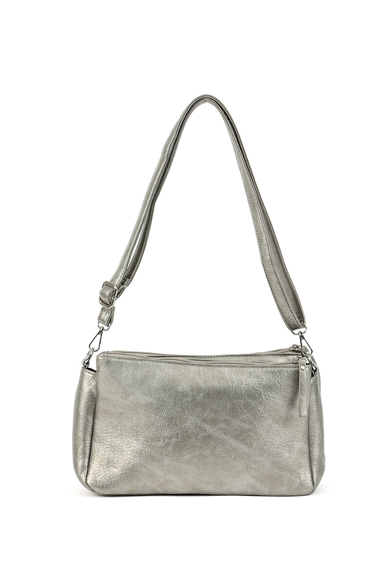 Bandolera Borito Plateado
