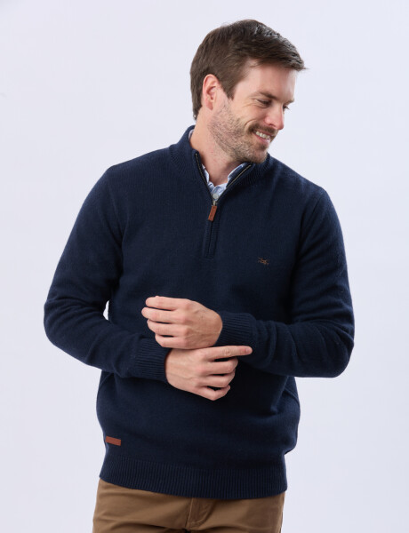 BUZO DE LANA DE ABRIGO Azul