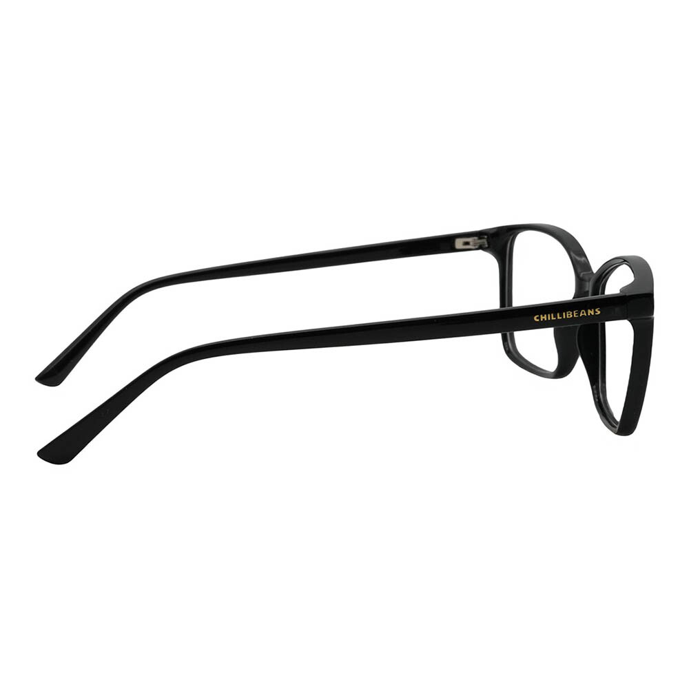 Lentes de vista Colecao P1 2026 Cuadrado Negro/Negro
