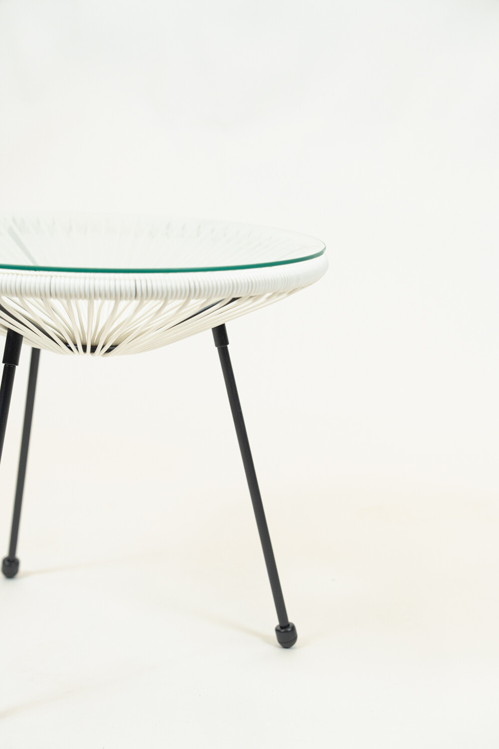 Mesa Living Acapulco Blanco