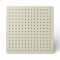 Panel perforado pegboard metálico organizador de pared 40x40 cm – Multiuso para el hogar Blanco