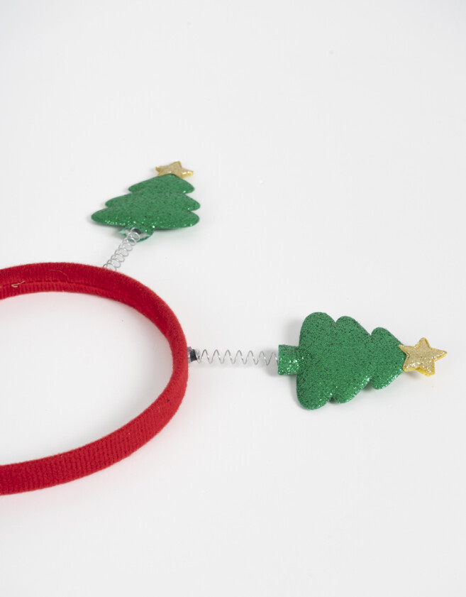 Vinchas Rígidas Navidad Vincha Rígida Navideña - Combinacion Tricolor