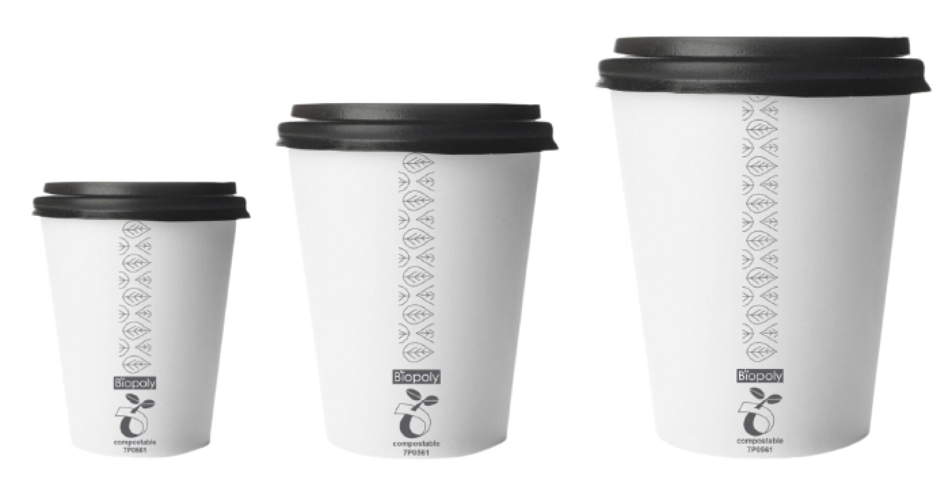 TAPA X 50 UNIDADES 8 OZ COMPOSTABLE BIODEGRA ECO CAFE JUGO - Tapa X 50 Unidades 8 Oz Compostable Biodegra Eco Cafe Jugo 