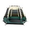 Carpa hexagonal automática con toldo - 4 personas Verde