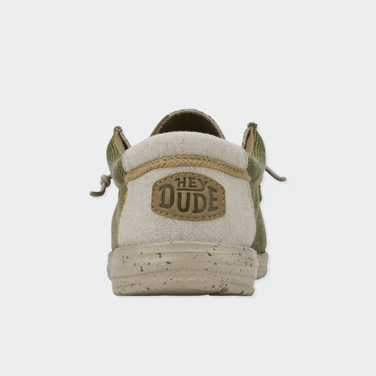 Zapatos Hey Dude Wally Coastline Jute Verde