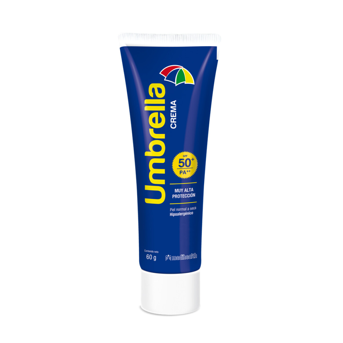 Protector Solar Umbrella Spf 50+. Crema 60 Grs. 