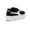 Championes Diadora Bamplat Mujer Negro-Blanco