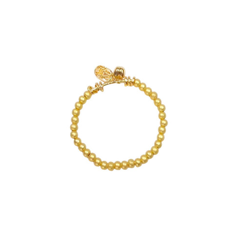 Pulsera dorada de acero Pulsera Dorada De Acero