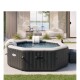 INTEX PURESPA DELUXE NEGRO CAPACIDAD 4 PERSONAS Intex Purespa Deluxe Negro Capacidad 4 Personas