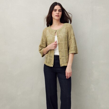 CARDIGAN EMMA Verde Oliva