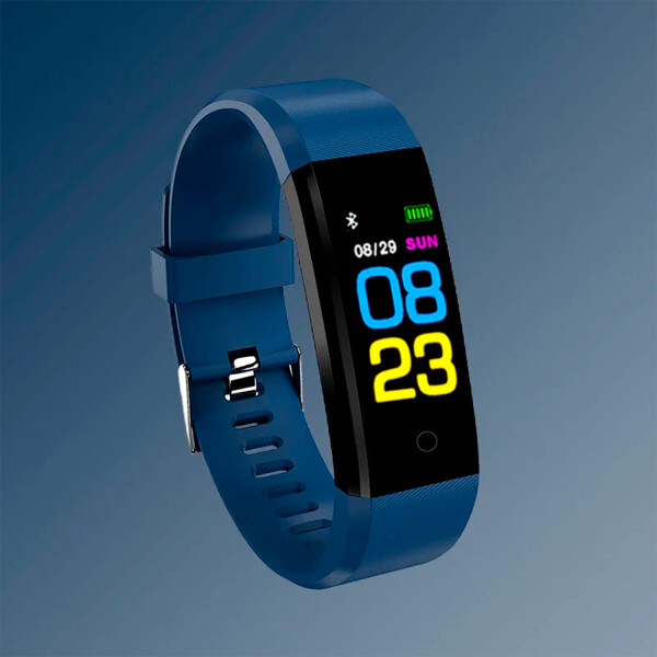 Reloj Inteligente Smartwatch Fitness Bluetooth Pulsera Variante Color Azul 2