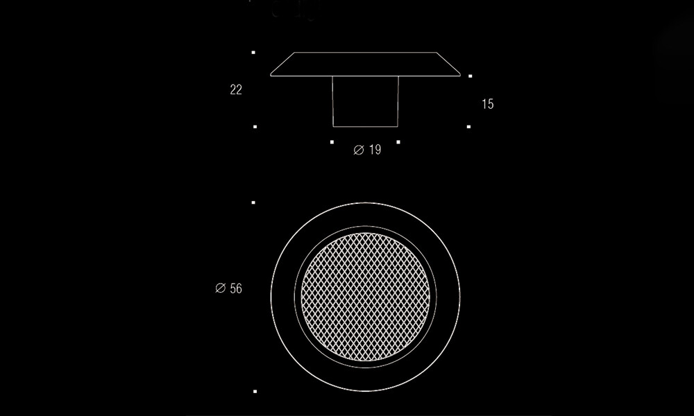 Tirador Disk ZP5474.24 negro Tirador Disk Zp5474.24 Negro