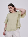 Blusa Abbas Verde Oliva Claro