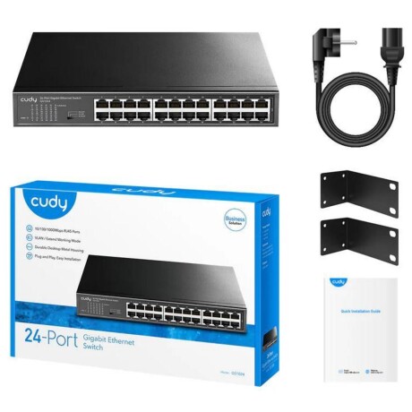 Switch Cudy 24 Puertos Gigabit Rackeable 001