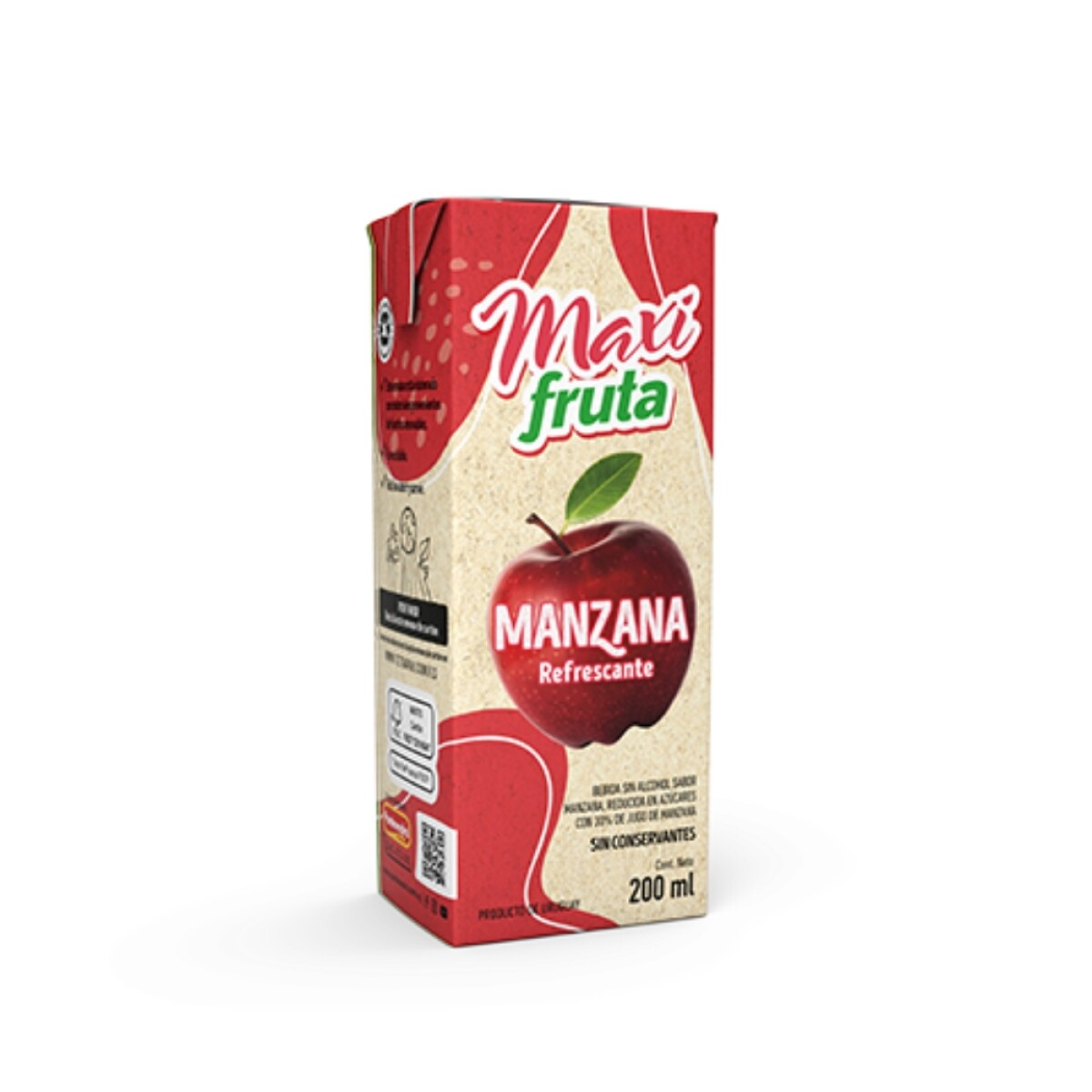 Maxi Fruta Jugo Manzana 200ml 