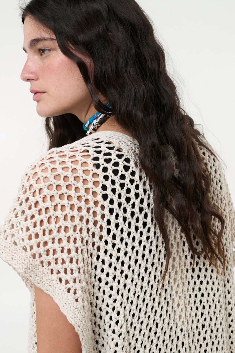 CHALECO Beige