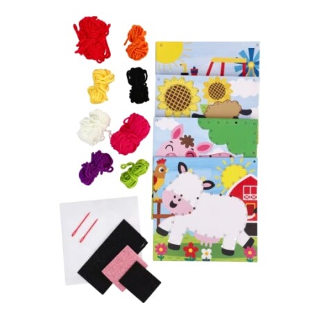 Set de Bordado 8 Hilos Granja