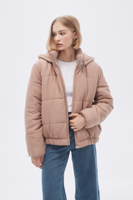 Campera Bushy Beige Oscuro