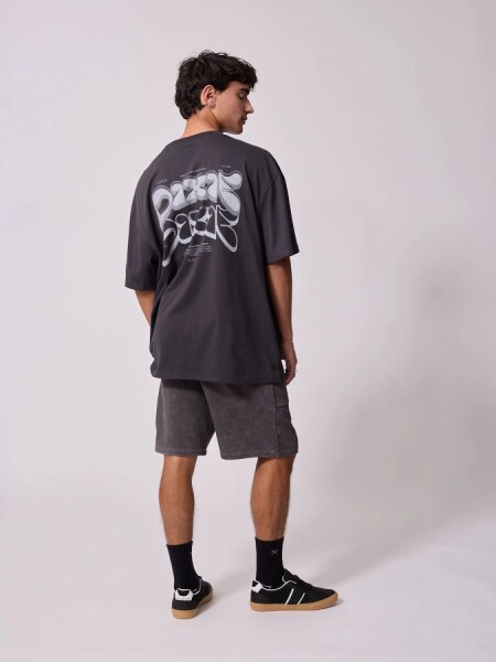 T-SHIRT DIXIE LUFO GRIS OSCUR