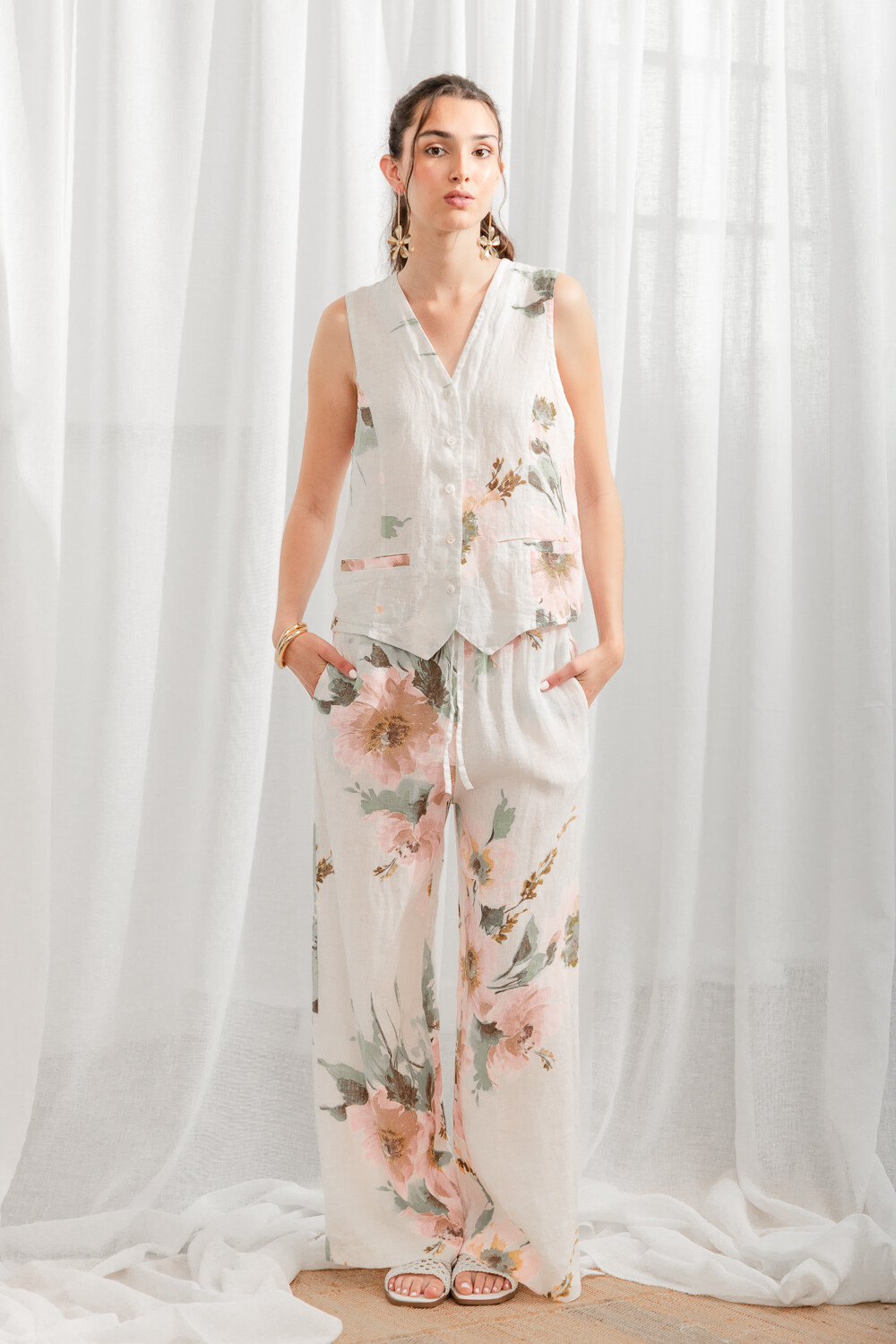 Chaleco Fiorenza Estampado 1