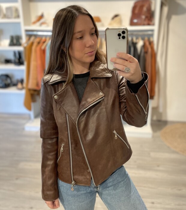 Motoquera Dukati Marron