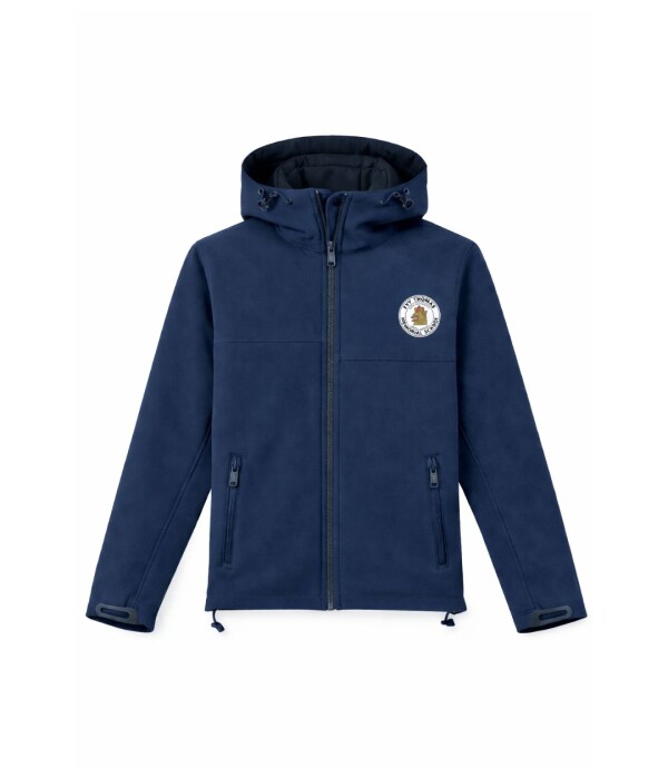 Campera Light-shell c/capucha Navy