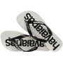 Sandalias Havaianas Top Logomania 2 Unisex Blanco/Negro/Blanco