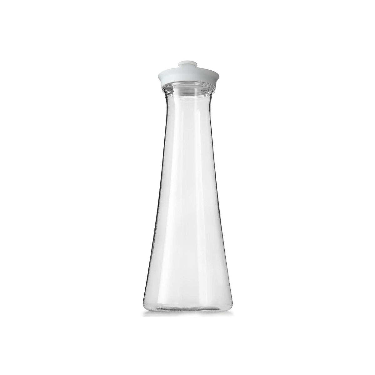 Botella de plástico de 1 litro base redonda 