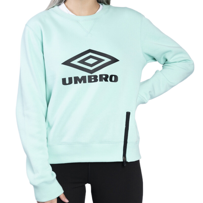 Buzo de Mujer Umbro Dakota Dama Verde Agua - Negro