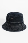 Bucket gastado denim negro