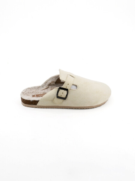 PANTUFLA BIMBA BEIGE
