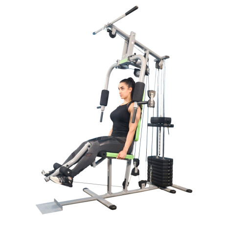 Gimnasio Multifunción Bravo Inox/Verde