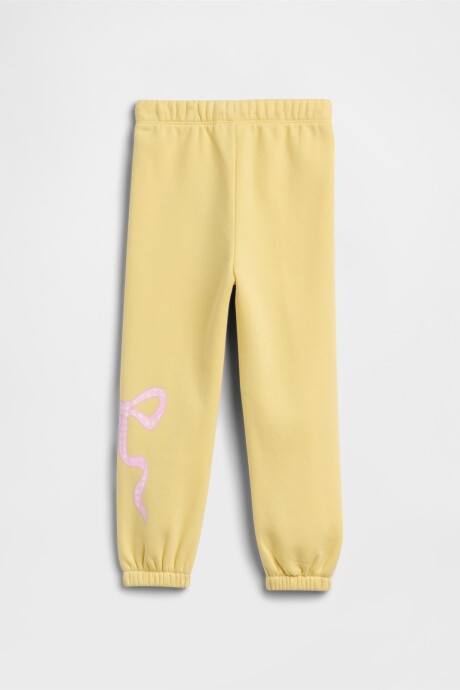 Pantalón Deportivo Logo Gap Toddler Niña Spring Yellow