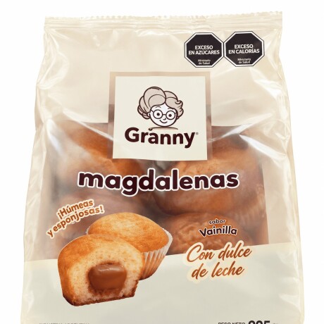 MAGDALENAS GRANNY (01) DULCE DE LECHE 225grs (ENVASADAS INDIVIDUAL) MAGDALENAS GRANNY (01) DULCE DE LECHE 225grs (ENVASADAS INDIVIDUAL)
