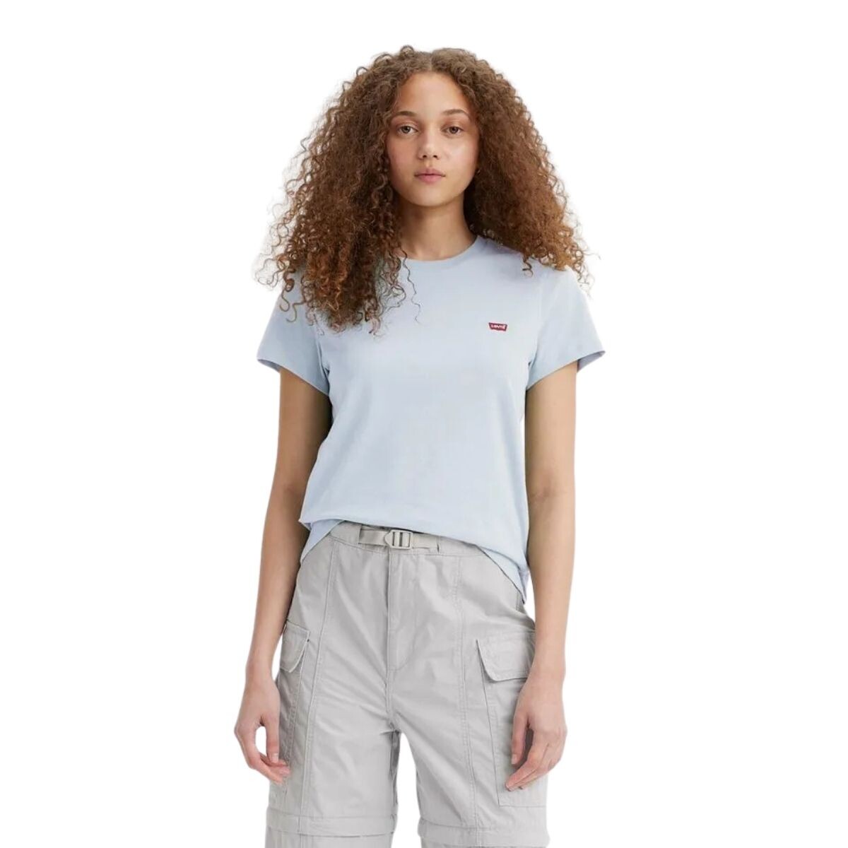 T-SHIRT M/C M-L - BLUE 