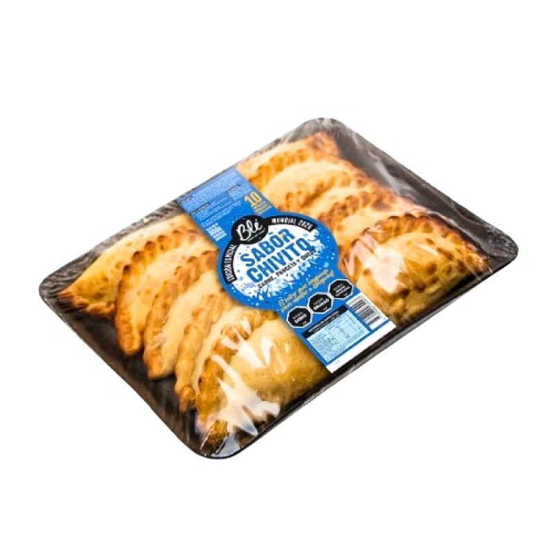 Empanadas Blé - 10 ud. - 800 g CHIVITO - Carne, Panceta y Queso