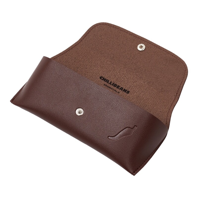 Estuche para lentes Chilli Beans Marrón oscuro