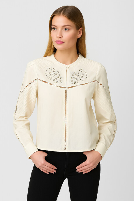 Blusa Biebes Blanco