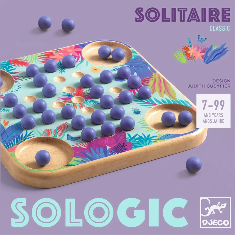 Juego de Mesa Solitario Sologic Djeco Juego de Mesa Solitario Sologic Djeco