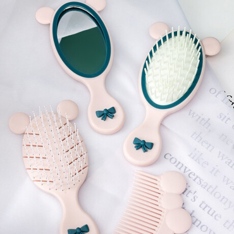 Set De Peine Infantil Beige