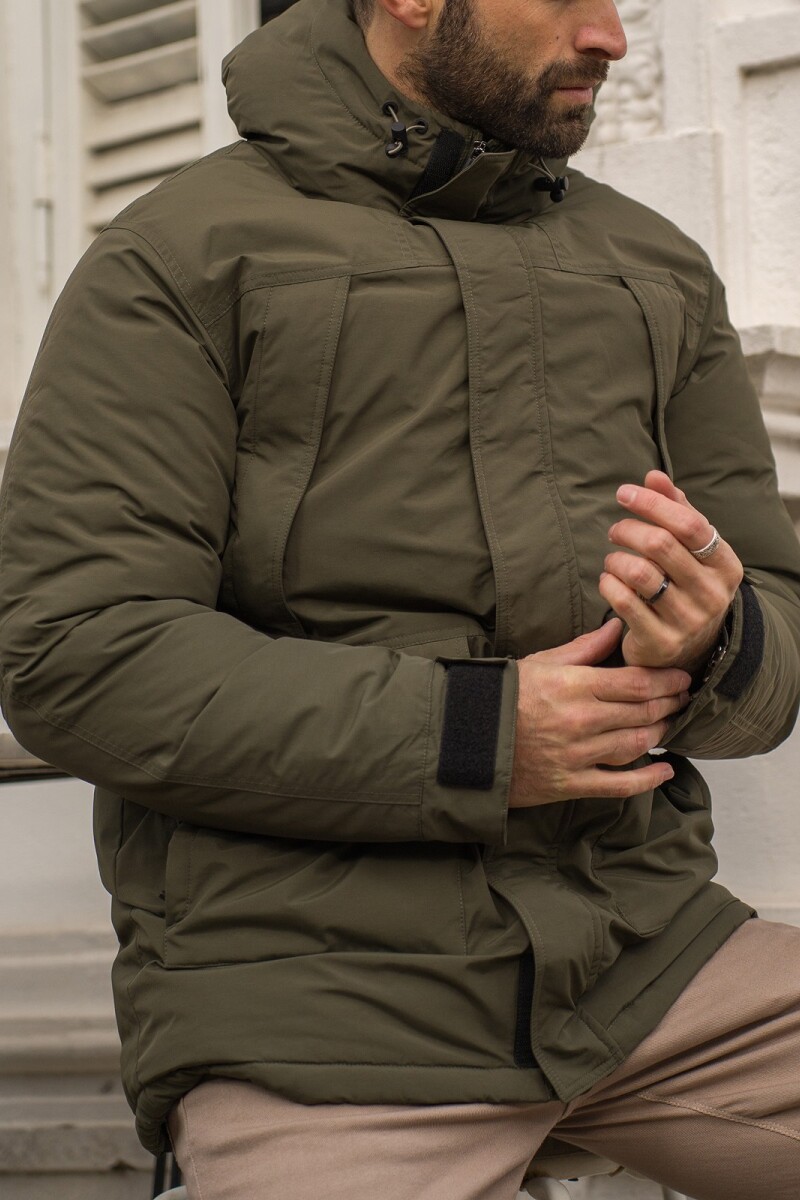 Campera Snow Tracker Verde
