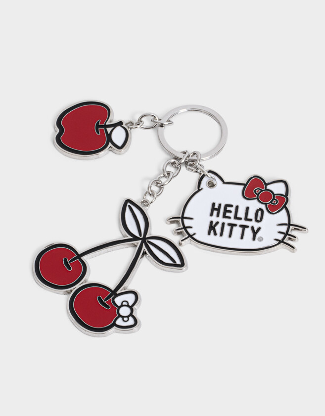 Llavero Metal Llavero Metálico "hello Kitty" - Combinacion Multicolor