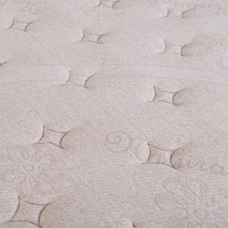COLCHÓN QUEEN RESORTESPOCKET NATURAL-BEIGE NOBILE