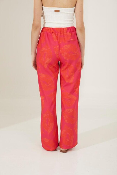 PANTALON KISS FUCSIA