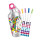 Botella Caramañola Acero Personaliza. C/ Marcadores Rosa