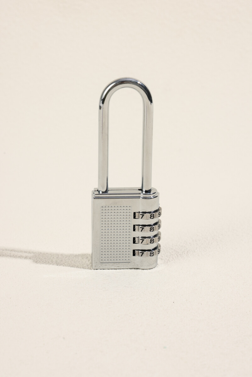 Accesorios Candado - Gris 